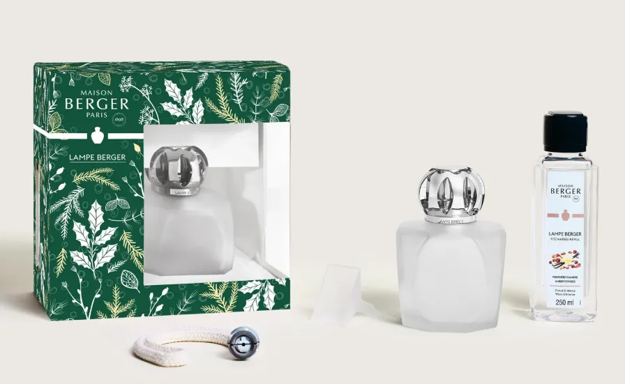 Coffret lampe Magical givr&eacute; - LAMPE BERGER
