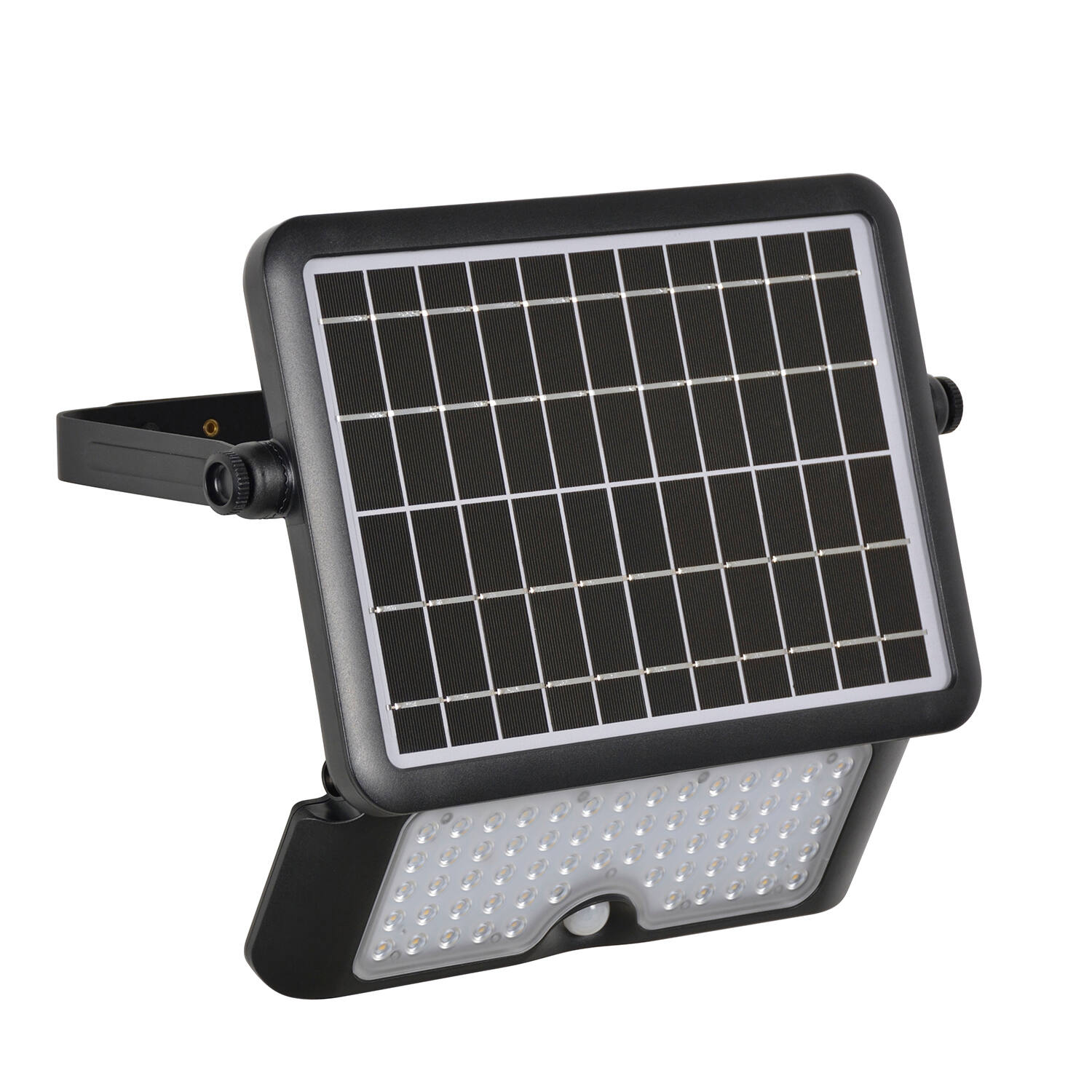 Projecteur solaire LED Alcor XL noir 20cm 10W - LITTLE GARDEN