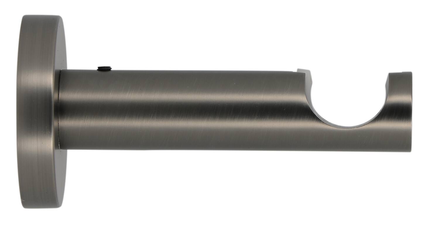 Support métal Ø20mm Tige 80mm Gun foncé