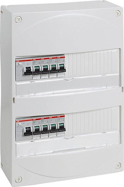 Coffret électrique pré-équipé 2 rangées 26 modules