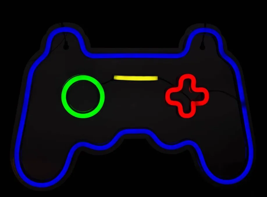 Néon LED mural Manette