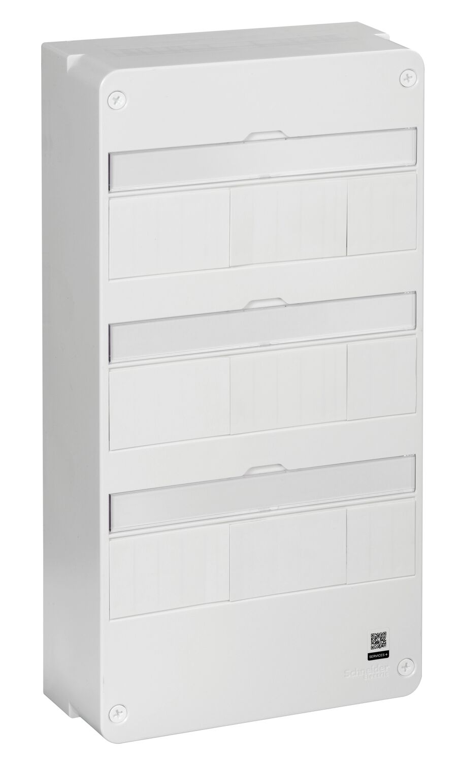 Tableau électrique nu 3 rangées 39 modules Resi9 blanc - SCHNEIDER ELECTRIC