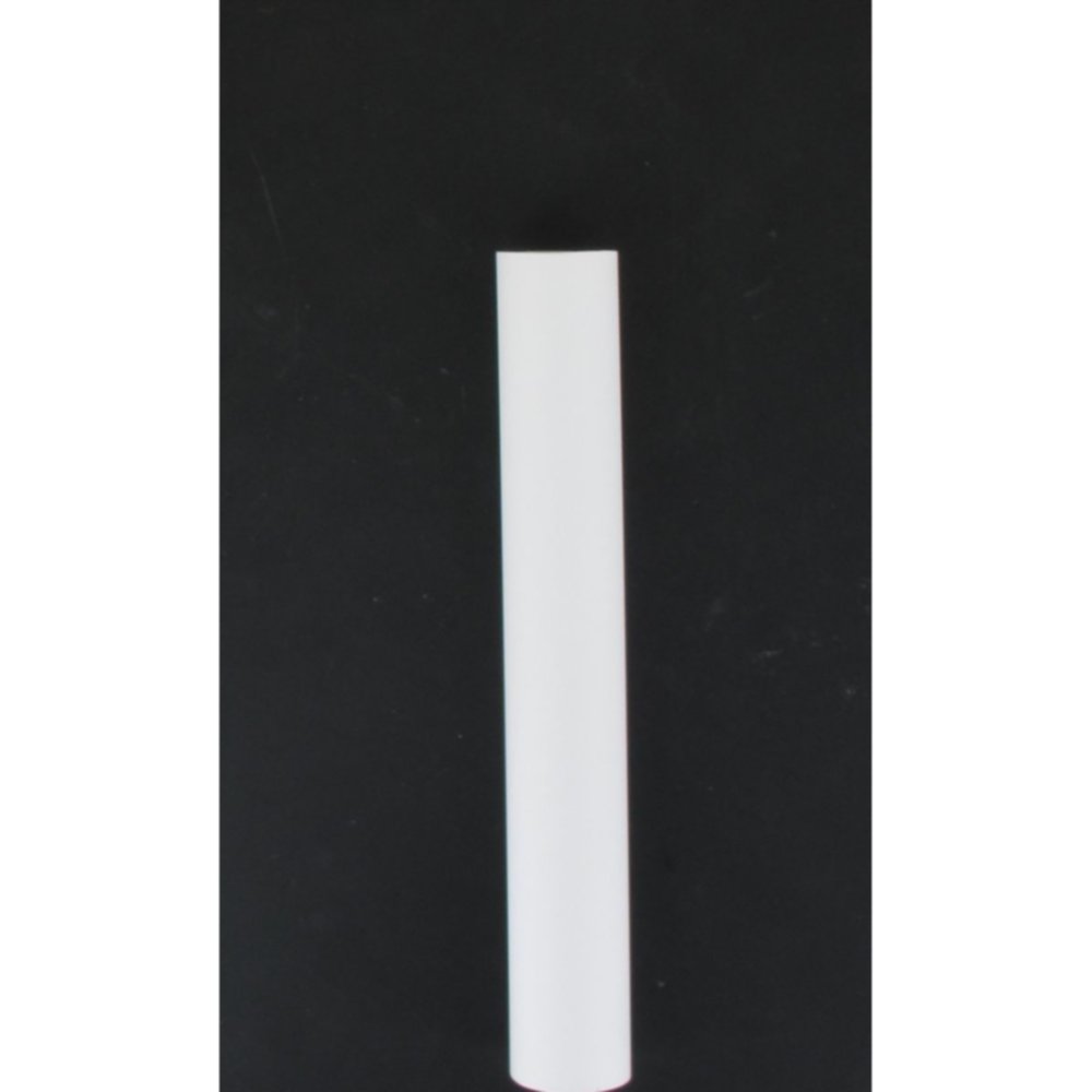 Tube fer forg&eacute; D28 2.00m blanc mat