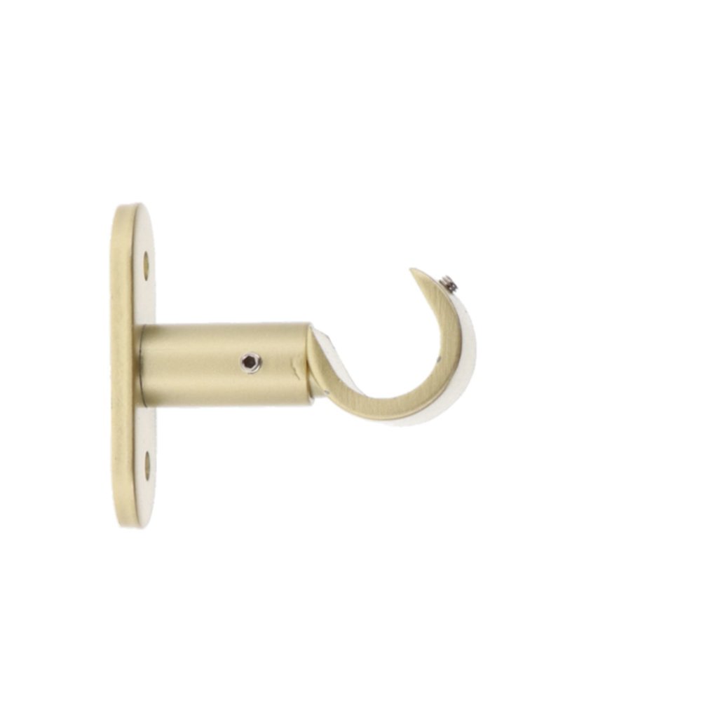 Lot de 2 support simple ouvert D20 50 mm dor&eacute; - LUANCE