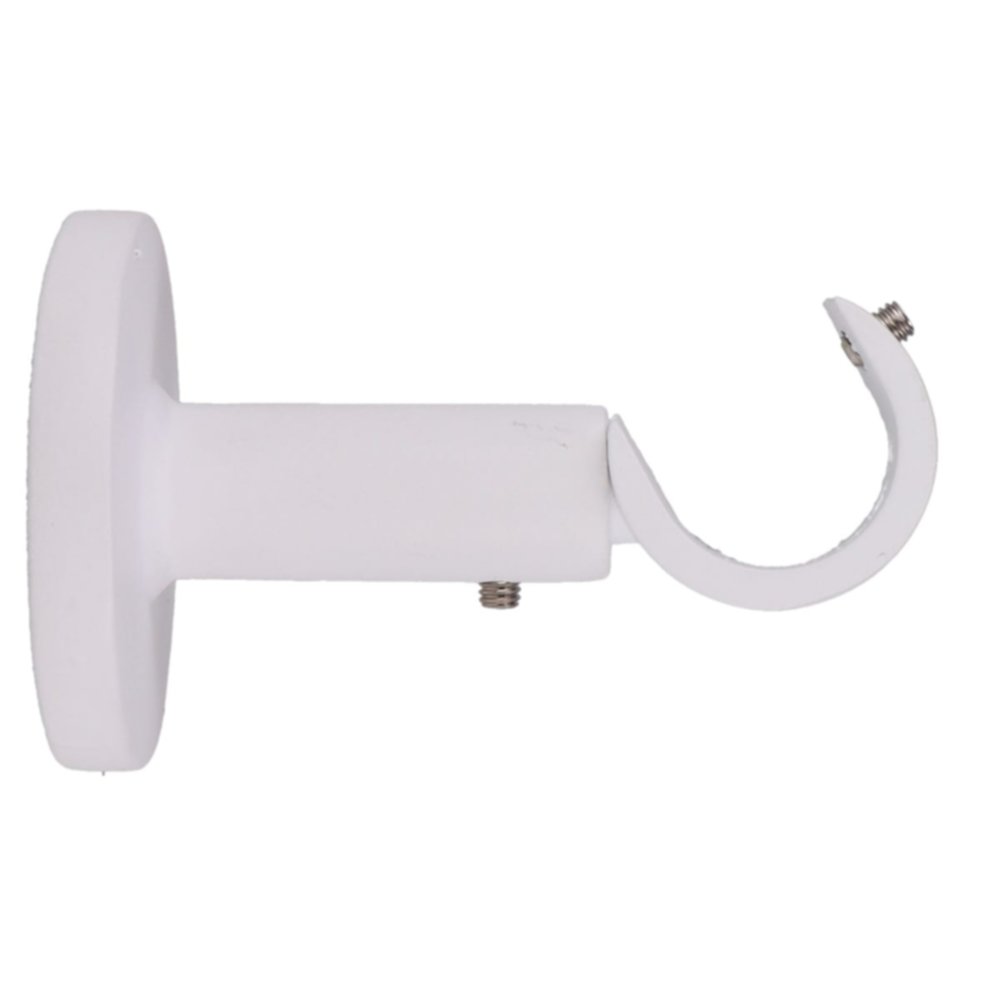 Support simple ouvert blanc mat &Oslash;20x6cm - LUANCE