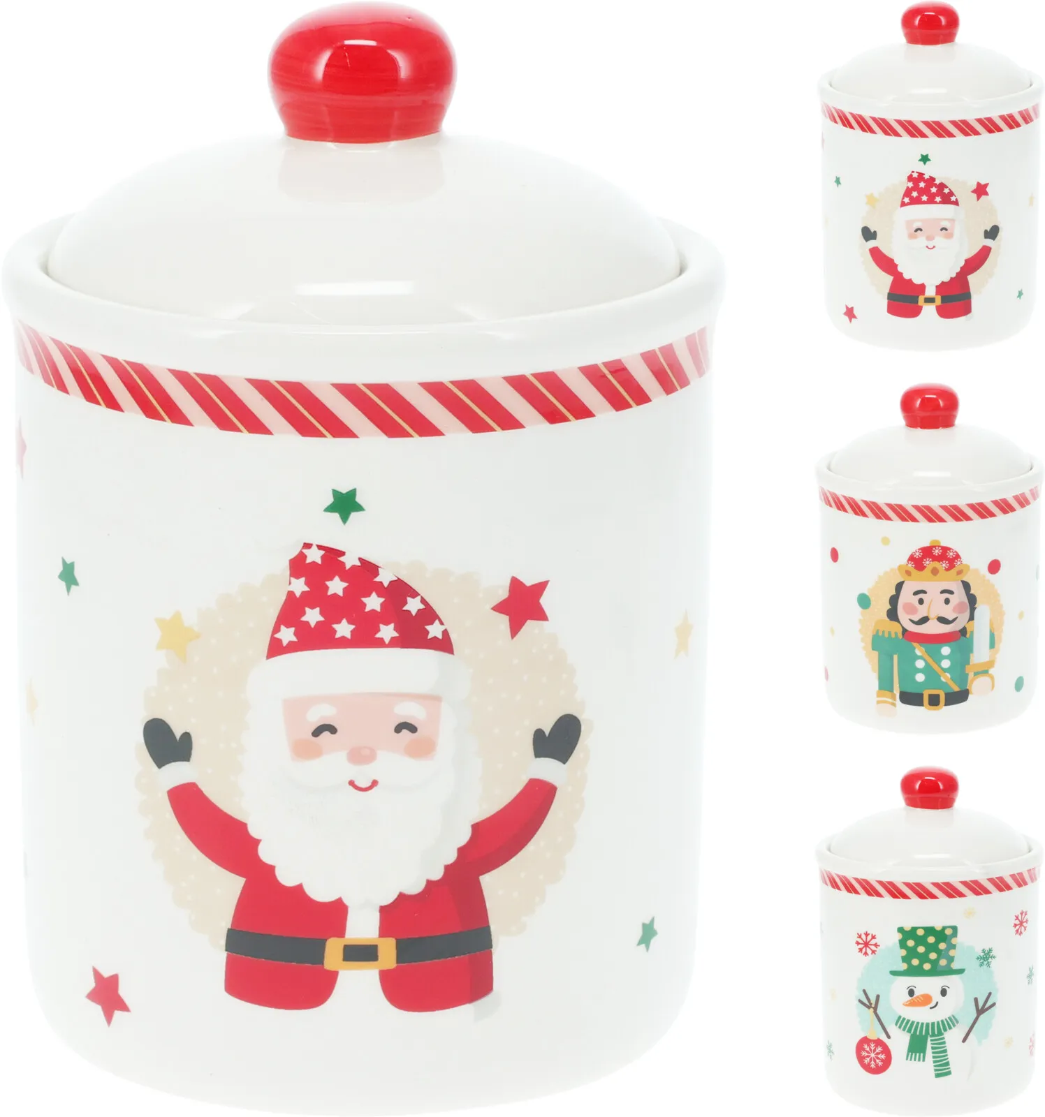 Bocal de rangement de Noël