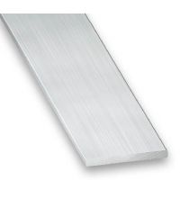 Plat Aluminium 10mm ép.2mm 1m Brut - CQFD