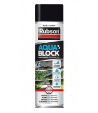 Revêtement d'étanchéité Aquablock Noir - Spray 300ml - RUBSON