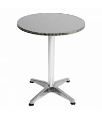 Table ronde Bistro en aluminium