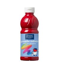 Peinture gouache liquide redimix Rouge primaire 500 ml - LEFRANC BOURGEOIS 