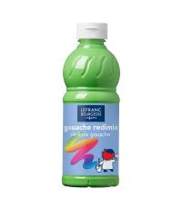 Peinture gouache liquide redimix Vert clair 500 ml - LEFRANC BOURGEOIS 
