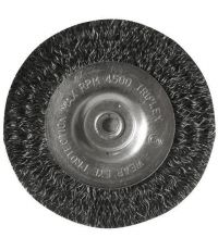 Brosse circulaire avec fil en acier  ø 75 mm