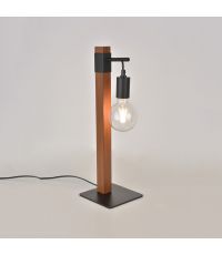 Lampe Aalto chêne/noir COREP