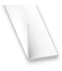 Cornière PVC 7x7mm 1m Blanc - CQFD