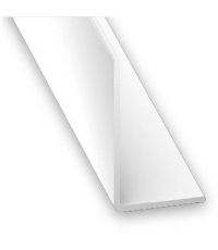 Cornière PVC 10x20mm 2m Blanc - CQFD