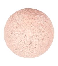 Boule tissu rose ⌀ 6 cm - OSTARIA