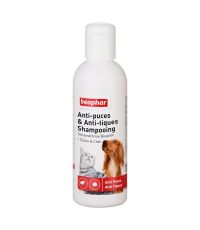 Shampooing pour chien et chat antiparasitaire curative 200mL - BEAPHAR