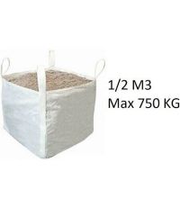 Sac à Matériaux Big Bag 1/2m³ 750kg 80x80x90cm - BAOBAG