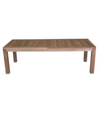 Table rectangle Bistro en teck 200 x 90 x 75 cm