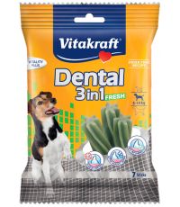 Friandise pour chien x7 Dental 3in1 S 120g - VITAKRAFT