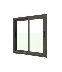Fenêtre coulissante aluminium 1200X1150- Gris