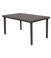 Table rectangulaire Gruvyer anthracite