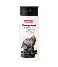 Shampooing pour chien pelage noir ou sombre 250mL Bulles - BEAPHAR