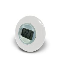 Thermomètre intérieur à écran LCD blanc - OTIO