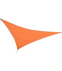 Voile d'ombrage triangulaire first 3m - mandarine - JARDILINE