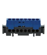 Bornier neutre Lexic bleu 8 bornes pour câble 1.5 à 16mm2 - LEGRAND